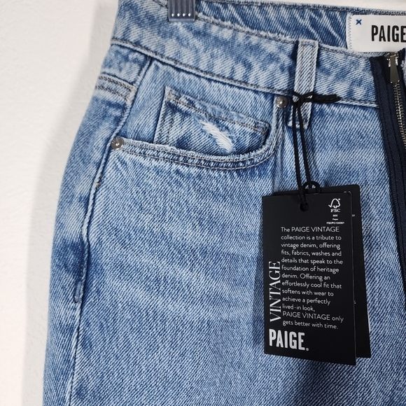 PAIGE VINTAGE NOELLA STRAIGHT LEG JEANS - Picture 4 of 6